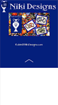 Mobile Screenshot of nikidesigns.com